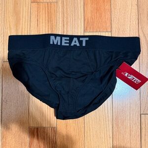 MEAT Black Briefs